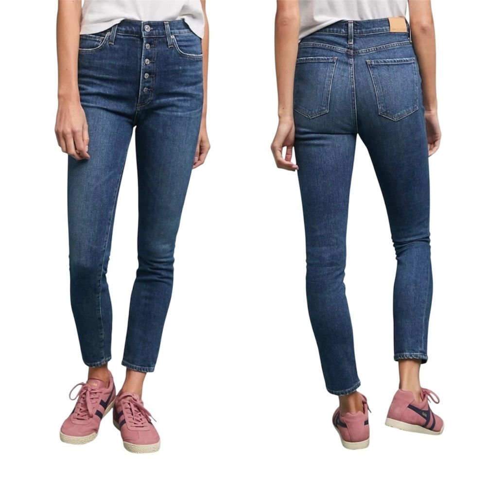 Citizens Of Humanity Woman’s Olivia High Rise Ankle Blue Jeans Size 27